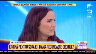 Cristina tânăra care vrea săși crească sora quotMama mă lăsa câte o săptămână singură în casăquot [upl. by Gardy]