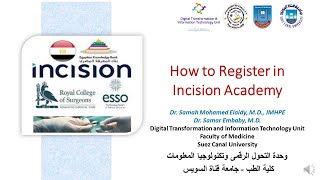 How to Register in Incision Academy [upl. by Atteiram92]