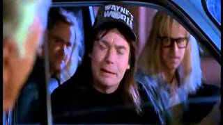 Classic Waynes World parodies Grey Poupon commercial [upl. by Suirtimid]