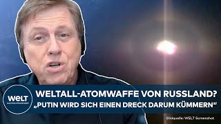 WELTALLATOMWAFFE Reale Bedrohung Russland arbeitet wohl an Atombombe im Orbit [upl. by Aig]