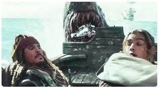 PIRATES OF THE CARIBBEAN 5 quotJack Sparrow vs Ghost Sharkquot Trailer 2017 Johnny Depp Movie HD [upl. by Rohn]