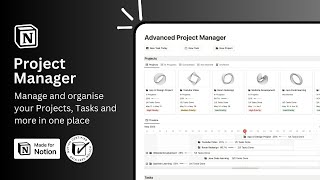 FREE Project management Notion template [upl. by Gaylord652]