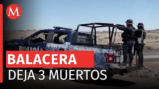 Se registra balacera cerca del penal de Rioverde en SLP habría varios muertos [upl. by Jesh701]