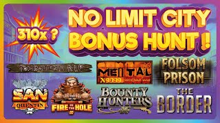 SLOT OYUNLARI NO LIMIT CITY BONUS HUNT  TOMBSTONE RIP 310x Mİ GELDİ  slotoyunları slots casino [upl. by Trent]