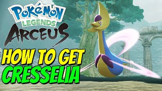 How to get CRESSELIA in Pokémon Legends Arceus [upl. by Elem]