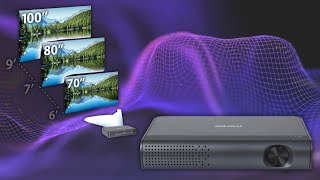 Miroir HD PRO M289 Native 1920 x 1080p Full HD Portable BatteryPowered Projector [upl. by Lynette414]