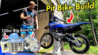 I Installed A Big Bore Kit On My 110cc Pit Bike Massive Power Gains [upl. by Giltzow]