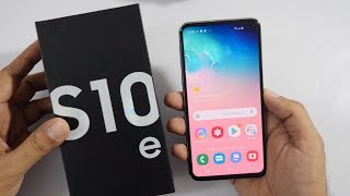 Samsung Galaxy S10e Unboxing amp Overview Compact Flagship [upl. by Ainivad56]