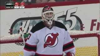 Martin Brodeur Scores His 3rd Career Goal [upl. by Katsuyama]