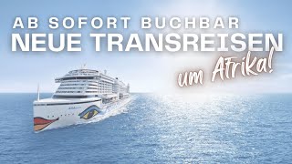 AIDA neue Transreisen buchbar im Frühjahr 2025 [upl. by Audette]