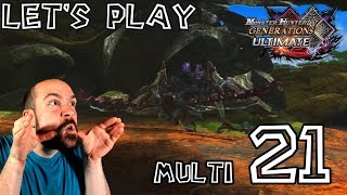 Lets Play MhGen Ultimate  Multi 21 Rathian Nerscylla 6 Poissons dor [upl. by Eibur590]