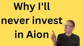 Aion crypto is overpriced will lose you money [upl. by Burget]