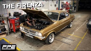 The Vauxhall Firenza  getting it ready for Players Classic [upl. by Htebazie]