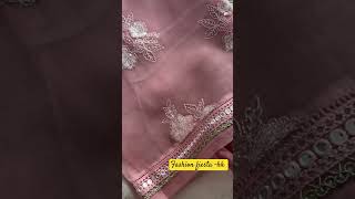 Organza Dress Design 2024desinger dress youtubeshorts fashion trending viralvideo suit love [upl. by Emoraj552]