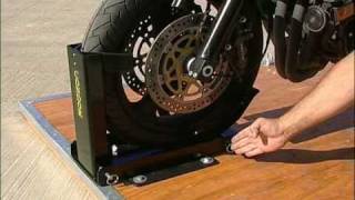 What Do I Think About The Condor Motorcycle Wheel Chock [upl. by Annaeerb]