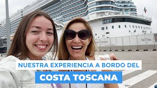 Nuestro viaje por el Mediterráneo con Costa Toscana te lo contamos TODO [upl. by Vedette]