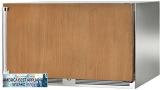 Perlick 24 Panel Ready Dual Zone Wine Reserve Solid Door Right Hinge Review [upl. by Ahsienor828]