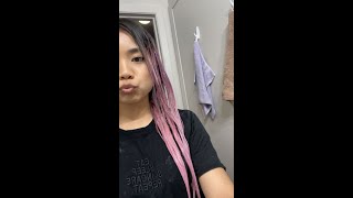 dying my hair PINK 🫣 [upl. by Guzel]