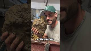 Farming dirt today instead of potatoes 😔 potatoes howitsmade farmer [upl. by Leitao787]