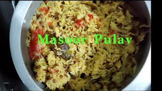 Easy amp Tasty Masoor Pulav Recipe [upl. by Silda623]