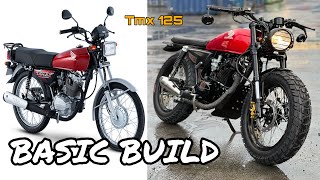 TMX 125 BASIC SCRAMBLER BUILD ngayon araw i buo na natin [upl. by Nadine412]