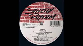 Lavette  Your Love Tha Change Strictly Rhythm records 1992 [upl. by Strait]