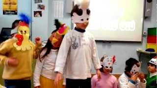 Pollito Pío  Carnaval Infantil CRA quotPeñasquot [upl. by Aerdnuahs]