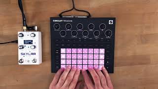 GFI System Skylar Reverb Sound Demo no talking with Novation Circuit Tracks [upl. by Anirdua]