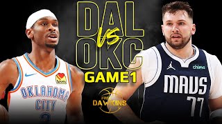 Dallas Mavericks vs OKC Thunder Game 1 Full Highlights  2024 WCSF  FreeDawkins [upl. by Assile867]