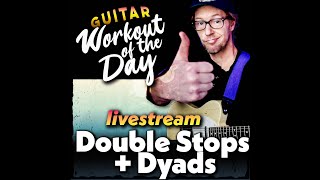 Live Guitar Lesson • Double Stops Dyads  Harmonizing on the Fly [upl. by Ateerys157]