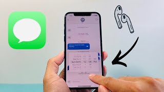 How To Reschedule Text Message on iOS 18 [upl. by Juno]