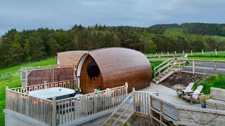 The Snug at Logie Farm Newburgh Fife Scotland [upl. by Yatnuhs21]