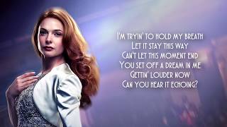 Loren Allred  NEVER ENOUGH LYRIC VIDEO The Greatest Showman Soundtrack [upl. by Ttihw211]