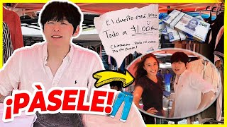 COREANO vendiendo en un mercado MEXICANO [upl. by Aikemehs]