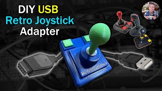 Build a USB Adapter for Retro Joystick and use it on your PC MiSTer or Amiga A500 Mini [upl. by Nydia]