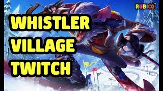 WHISTLER VILLAGE TWITCH SKIN SPOTLIGHT  LEAGUE OF LEGENDS [upl. by Gascony]