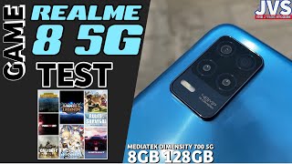 realme 8 5G Game Test  Filipino  Mediatek Dimensity 700 5G  8GB 128GB [upl. by Ttocserp]