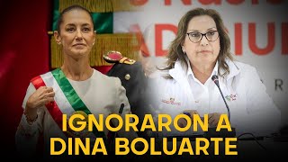 Claudia Sheinbaum ignora a Dina Boluarte en su discurso como presidenta de México ¿lanzó indirecta [upl. by Haugen875]