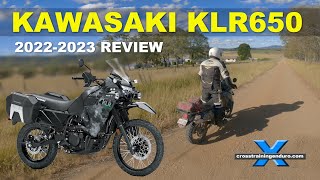 20222023 KLR650 review︱Cross Training Adventure [upl. by Boorer]