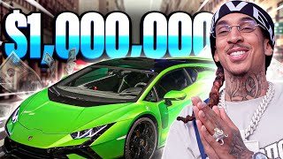 I Spent 1M in Lamborghini Young Adz DBlock Europe [upl. by Brigitte]