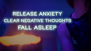 Release Anxiety Clear Negative Thoughts Fall Asleep POV Reiki ASMR [upl. by Rattray]