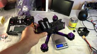 Eachine X220S unboxing analysis binding fixing configuration and demo flight Courtesy Banggood [upl. by Raphael]