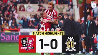 HIGHLIGHTS Exeter City 1 Cambridge United 0 51024 EFL Sky Bet League One [upl. by Radferd946]