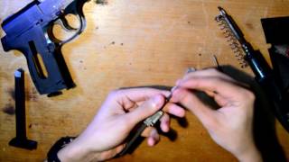 Ruger P345 BB Gun Disassembly  Removing stuck BB [upl. by Asiulana]