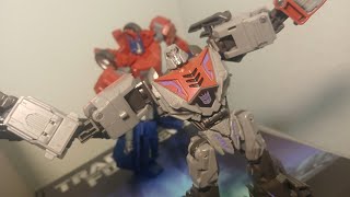 Transformers One D16 becomes Megatron stop motion [upl. by Eirehc923]