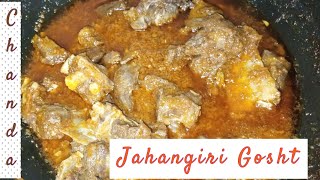 Very Delicious Jahangiri Gosht  Different Style 🤤💕 [upl. by Amaj340]