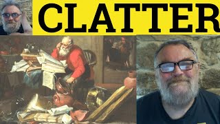 🔵 Clatter Meaning  Clatter Examples  Clatter Definition  Sounds  Clatter Clattering [upl. by Harve846]