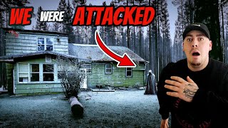 ATTACKED at the POCOMOKE RANCH  CJ FAISONS HAUNTED FARM  PART 2 [upl. by Odlabu854]