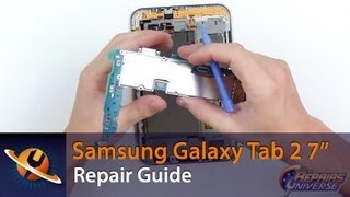 Samsung Galaxy Tab 2 7quot Screen Replacement Repair Guide [upl. by Ydna]