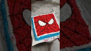 happybirthday spiderman spider cake decoration [upl. by Prisca]